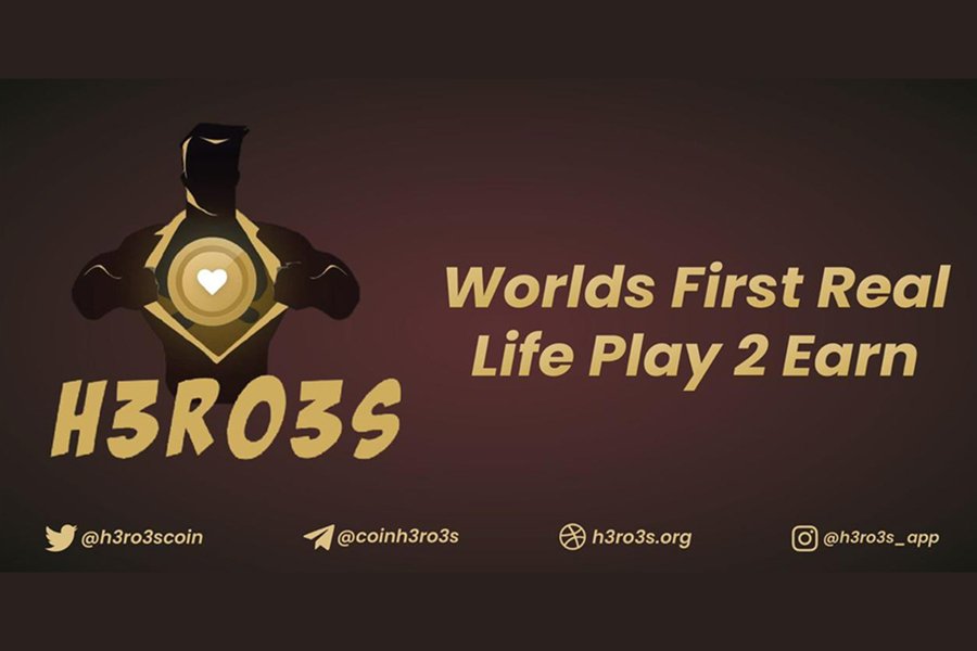The wait is over, H3RO3S, World’s 1st real-life play-2-earn gaming system is set to Launch their app very soon