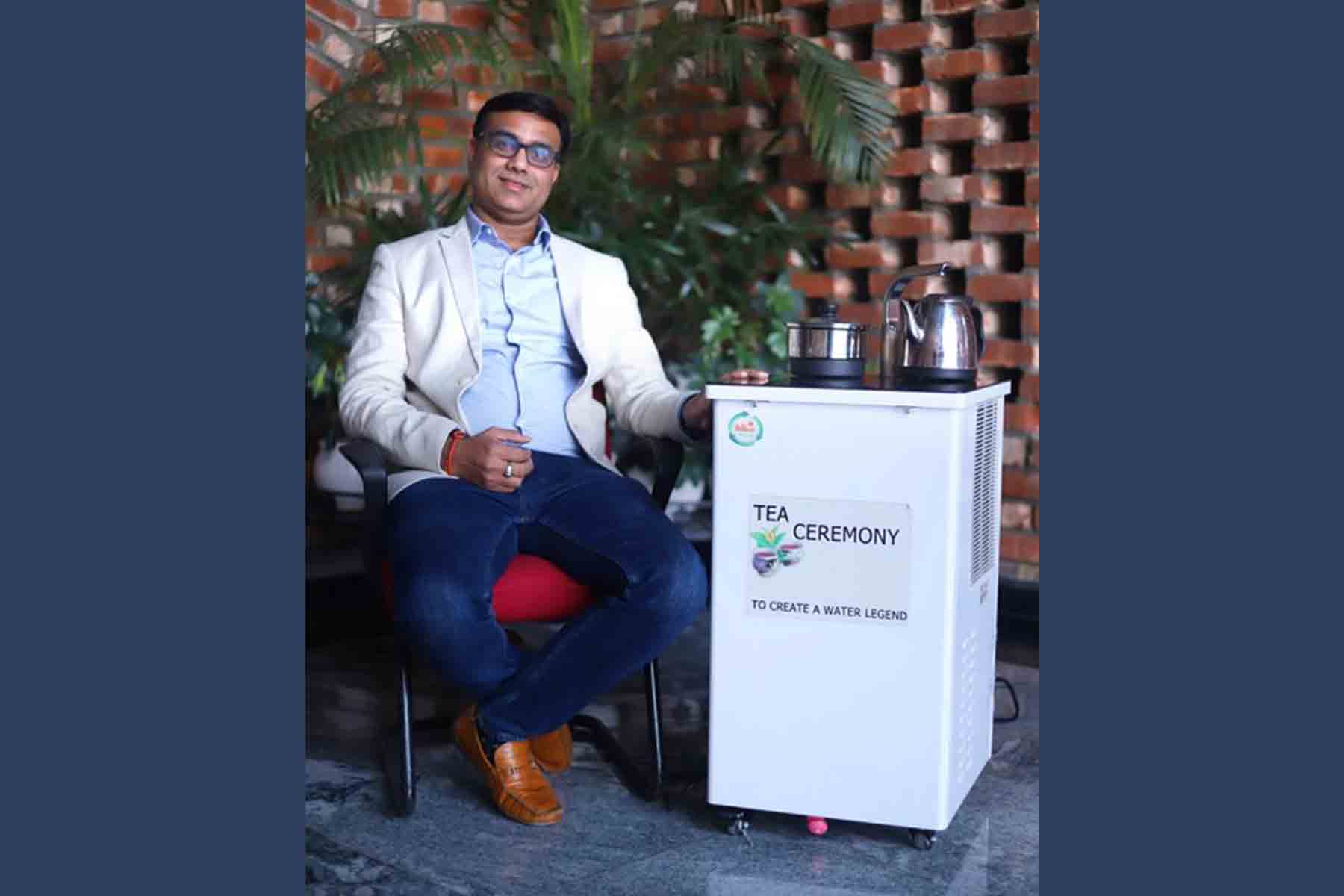 Aryav showcase air water generator products at Plumbex India exhibition