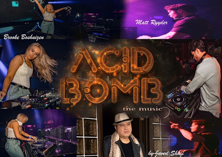 Dubai to witness Australian Star DJ Matt Ryyder & DJ Brooke Boshuizen this winter in “ACID BOMB”-The Music by Javed Shafi