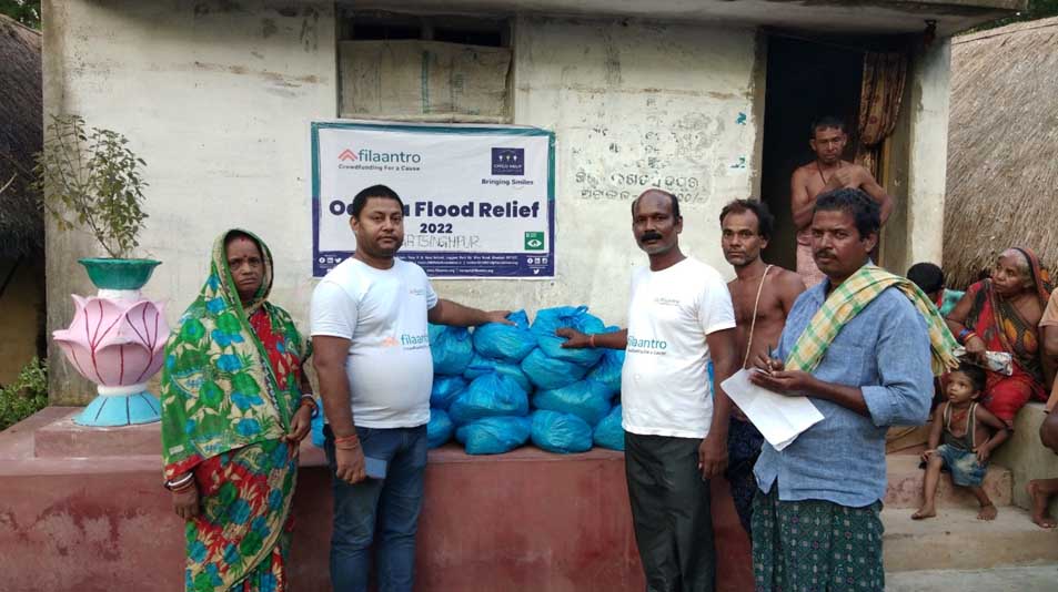 Child Help Foundation (CHF) volunteered for Odisha and Uttarakhand Flood Relief