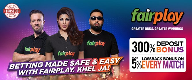 One of India’s most reliable betting sites is Fairplay