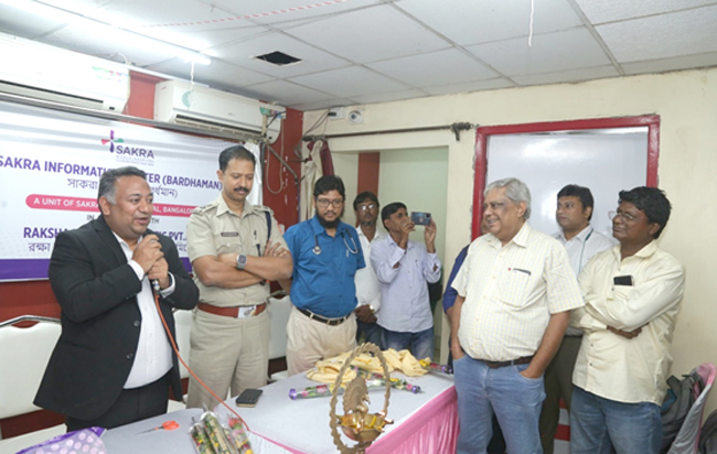 SAKRA World Hospital launches the SAKRA Information Centre in Bardhaman, West Bengal