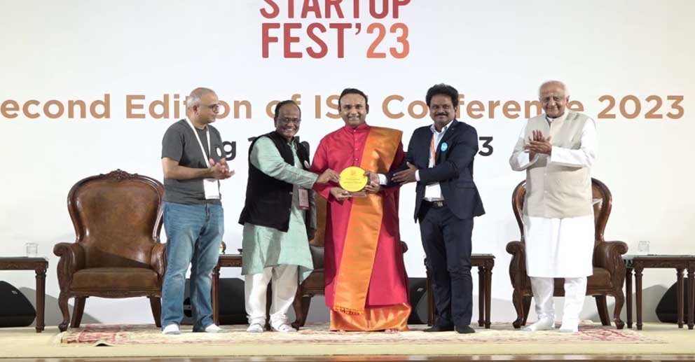 Sai Ganga Panakeia’s Innovative Path to Redefining Healthcare Garners Great Recognition during the India Startup Festival 2023